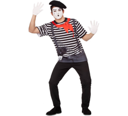 Camiseta Disfraz de Mimo para hombre características