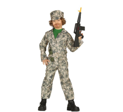 Disfraz de Soldado Militar para niño en oferta