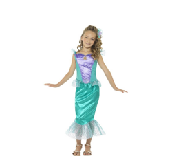Disfraz de Sirena Verde para niña características