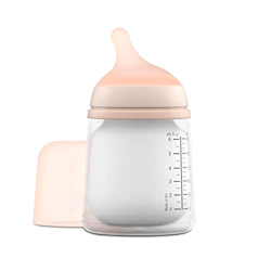 Biberón Anticólico Suavinex Lactancia Mixta Flujo Lento 180ml en oferta