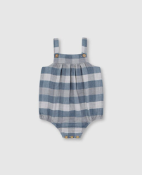Gocco - Ranita De Bebés De Cuadros Azules en oferta