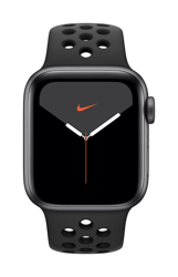 Apple - Watch Nike Series 5 GPS, 40mm Caja De Aluminio En Gris Espacial - Correa Nike Sport Antracita/negra en oferta