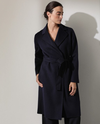 Woman Limited El Corte Inglés - Abrigo Largo Doble Faz De Mujer En Color  Marino, precio y características - Shoptize