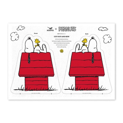Cubic - Cortar Y Coser Snoopy Home