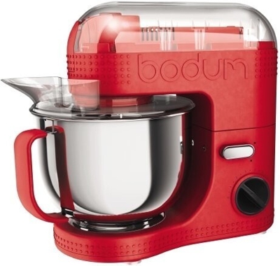 BODUM 11381-913EURO-3 Electric Food Processor Bistro - Recipiente de acero inoxidable 4,7 l - 700 W - Blanco crema