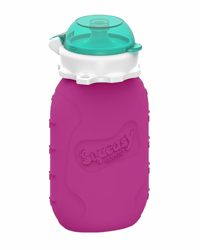 Squeasy Snacker-Silicone bottle, 160 ml reusable, semi-liquid, liquid .. precio