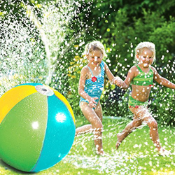per Pelotas Hinchables de Agua Pulverización Bolas Inflables Gigantes para Piscina y Playa Juegos de Bolas para Niños Juguetes de Jardín (B) características
