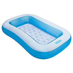 Intex 57403NP - Piscina hinchable rectangular 166 x 100 x 28 cm, 90 litros características