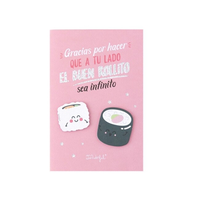 Mr. Wonderful - Postal : A Tu Lado El Buen Rollito Es Infinito
