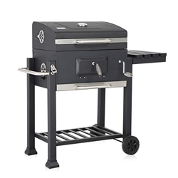 Strattore Barbacoa de Carbón Ajustable Parrilla de Carbón de Leña BBQ Jardín Portátil Exteriores Hecho de Hierro precio