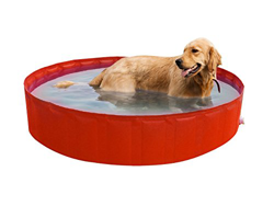 New Plast 0104 Piscina Para Perro Diámetro de 180 cm, altura de 30 cm, Colores aleatorios en oferta