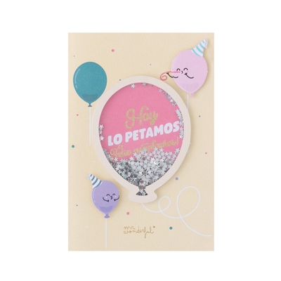 Mr. Wonderful - Postal De Cumpleaños : Hoy Lo Petamos