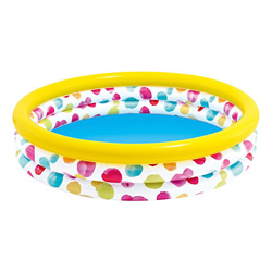 Intex 58439NP - Piscina hinchable 3 aros círculos 147 x 33 cm, 330 litros en oferta
