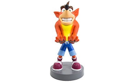 Crash Bandicoot Phone & Controller Holder n charge 20 Cm. by Cable Guy