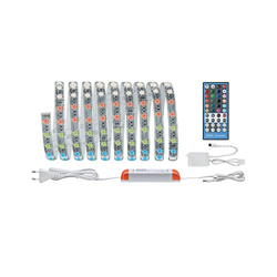 Set básico tira LED de 300 cm, RGB + blanco cálido características