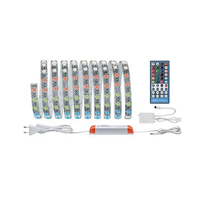 Set básico tira LED de 300 cm, RGB + blanco cálido