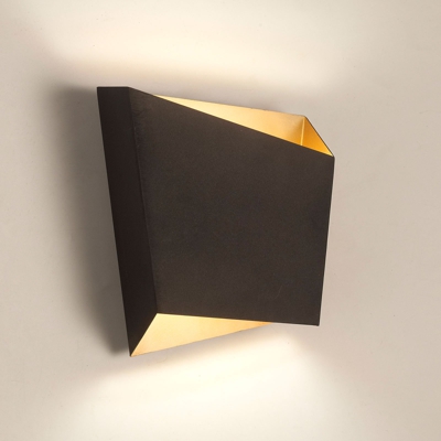 Aplique 1 luz SERIE ASIMETRIC ACABADO Black - DIYAS