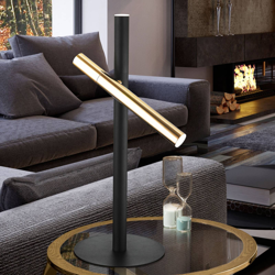 Sobremesa Schuller de 2 luces VARAS oro-negro características