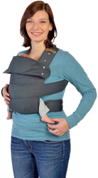 marsupi  Mochila portabebés Classic 2.0 XXL Gris - gris características