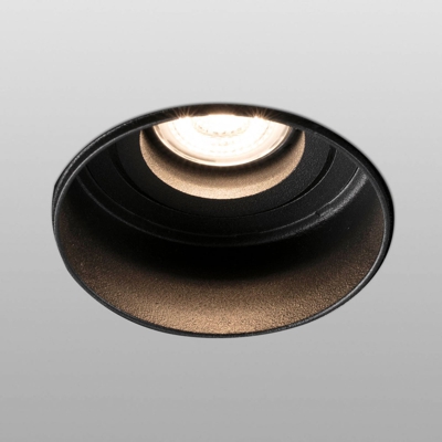 HYDE EMPOTRABLE NEGRO REDONDO ORIENTABLE SIN MARCO