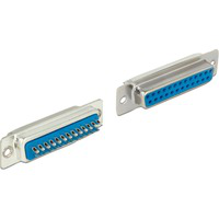 Delock 65879 Drahtverbinder Sub-D 25 pin Blau - Silber Steckverbinder Sub-D 25 características