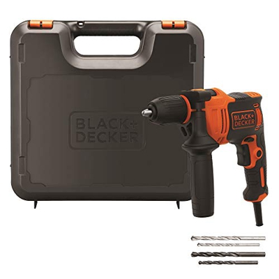 Taladro Percutor BEH710K 710W con maletín Black+Decker - BLACK & DECKER