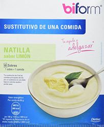 Biform natillas limon 6 sobres dietisa características