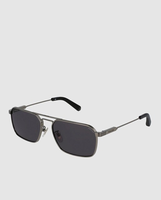 Police - Gafas De Sol De Hombre Edición Lewis Halmiton Cuadradas De Metal Gris