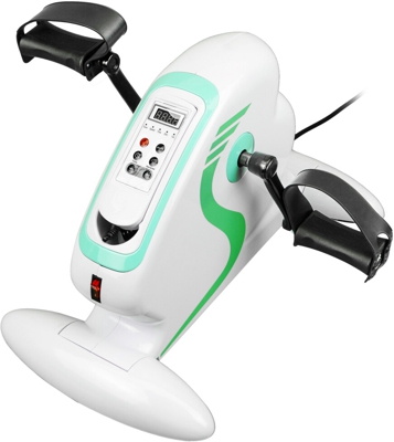 PrimeMatik - Pedales de brazos y piernas Pedalier para ejercicios con visor LCD y motor eléctrico