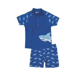 Playshoes  Set de baño con protección UV tiburón - azul - Gr.110/116 precio