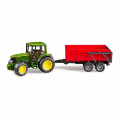 bruder  John Deere 6920 con remolque basculante para bañera (rojo) en oferta
