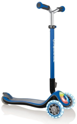 AUTHENTIC  SPORTS Globber Elite Prime con cubierta y ruedas iluminadas, azul marino características