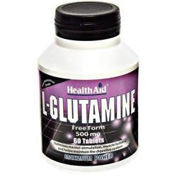 L-glutamina 500 mg 60 comprimor health aid precio