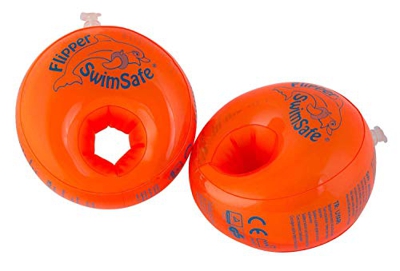 Pro Swim Swimsafe Manguitos de natación Flipper - naranja