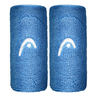 HEAD 5' Cinta Para Sudor Pack De 2 - Azul Oscuro, Blanco