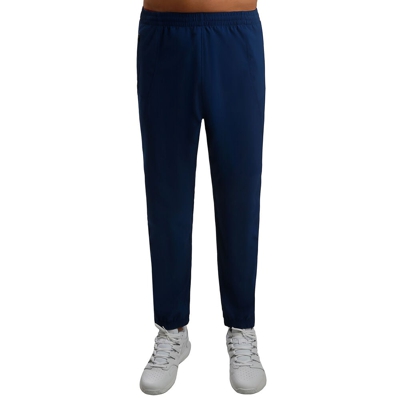 BIDI BADU Flinn Tech Pantalón De Entrenamiento Hombres - Azul Oscuro, Blanco