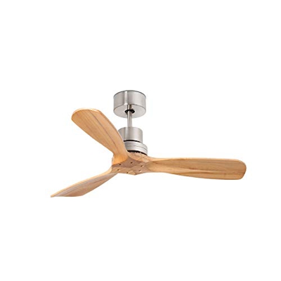 Ventilador de techo Mini Lantau, madera de pino