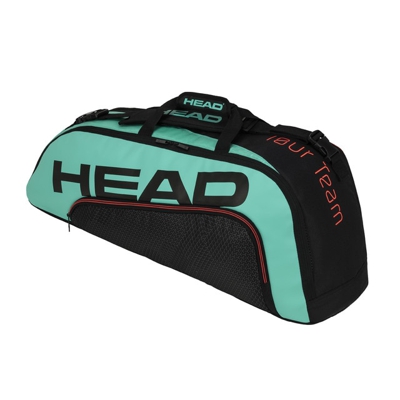 HEAD Tour Team 6R Combi - Negro, Turquesa