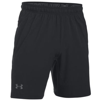 Under Armour Cage Shorts Hombres - Negro, Gris Oscuro
