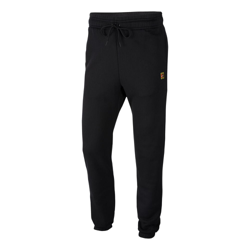 Nike Court Heritage Fleece Pantalón De Entrenamiento Hombres - Negro, Multicolor características