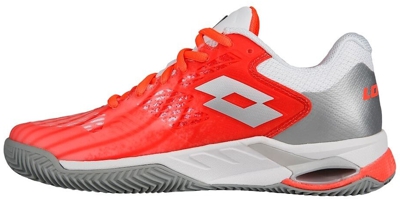 Lotto Mirage 100 Clay Zapatilla Tierra Batida Mujeres - Naranja, Plateado