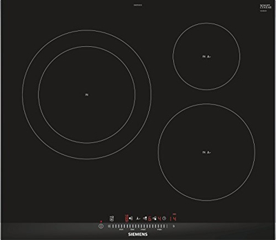 Placa de Inducción Siemens AG EH675FJC1E 60 cm Negro (3 Zonas de cocción)