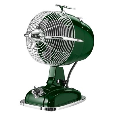 Retrojet Escritorio Mesa Ventilador Verde