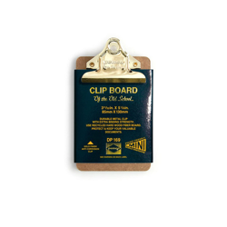 Penco - Clipboard Mini Con Pinza Dorada De Aspecto Retro precio