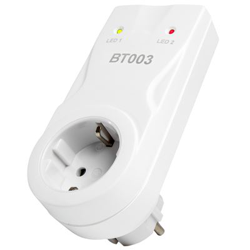 Enchufe BT003 para termostato, Blanco características