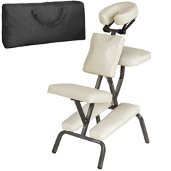 Silla de masajes de poli piel, Beige precio