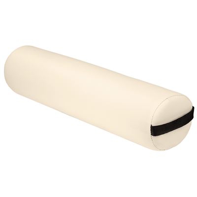 Cojín rollo de poli piel, Beige