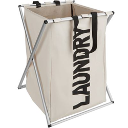 Cesto para ropa sucia individual, Beige características