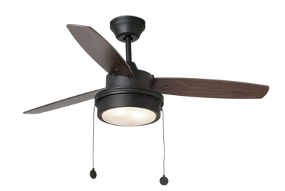 Ventilador de techo Faro Barcelona 33723 KOMODO negro mate