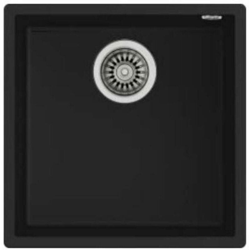 Teka - Fregadero Con 1 Cubeta De Granito Square Negro 40 x 40 cm en oferta